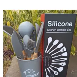 New Silicon Kitchen Set Spoons Available 