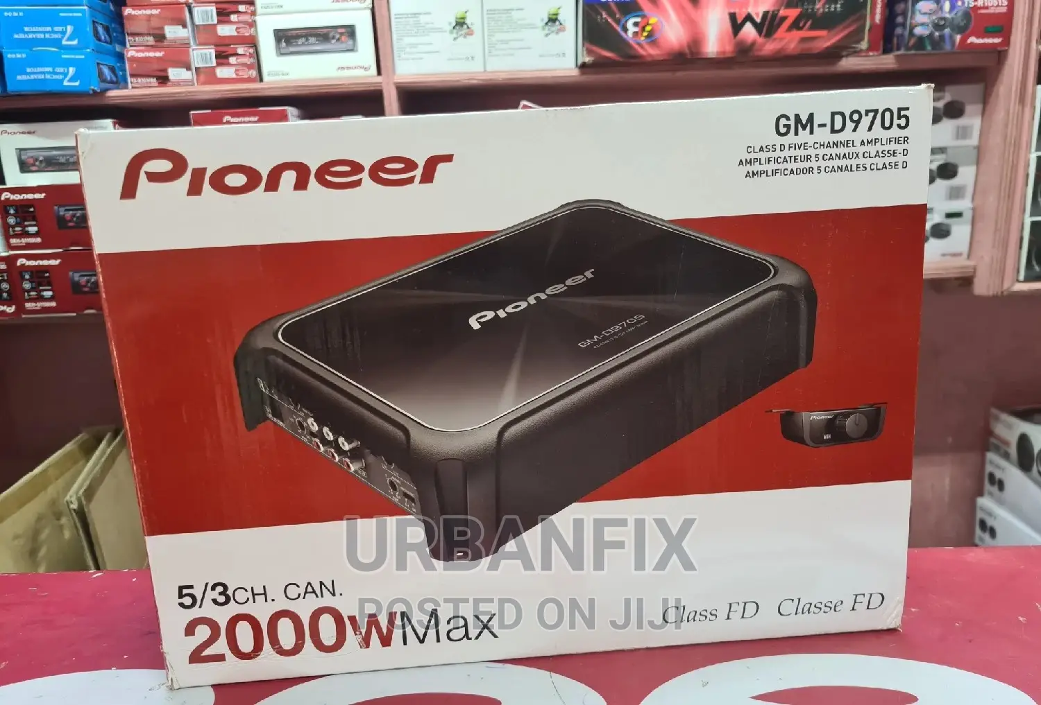5 Channel Pioneer GM-D9705 Car Amplifier