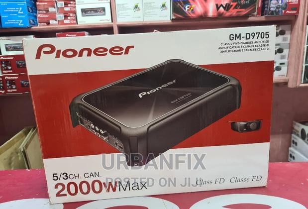 5 Channel Pioneer GM-D9705 Car Amplifier