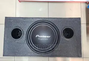 Pioneer 1500 Watts Subwoofer With Double Breather Cabinet