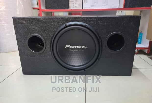 Pioneer 1500 Watts Bass Subwoofer With Cabinet