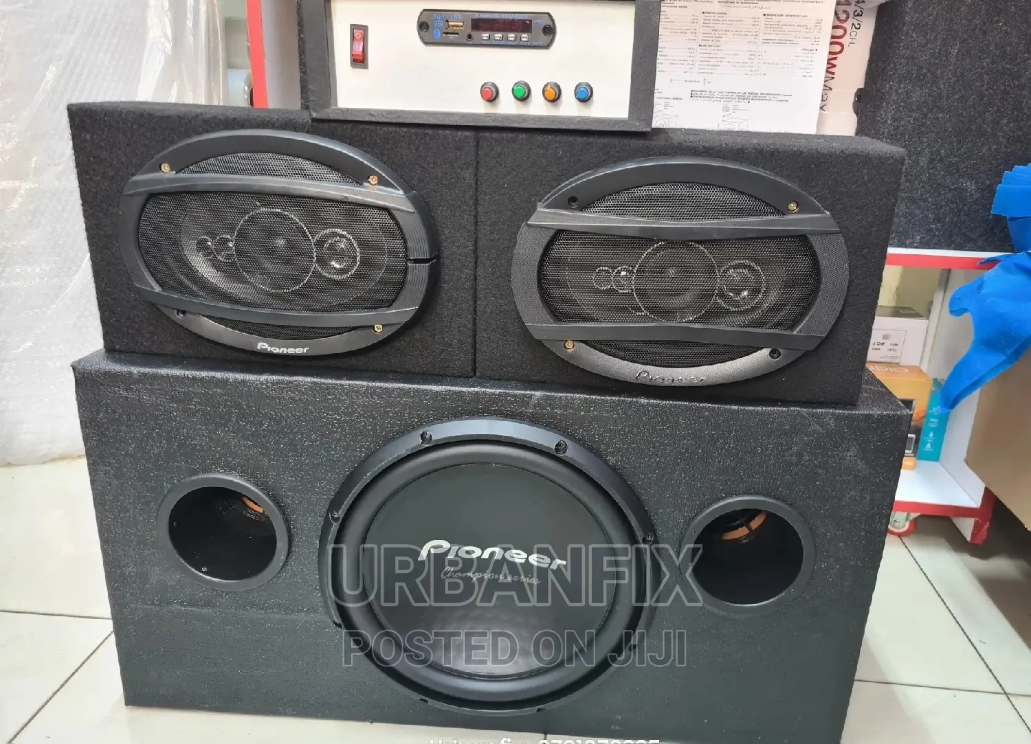 Pioneer 1500 Watts Complete Home Setup With Speakers and Amp