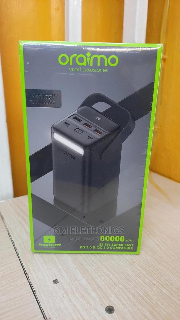 Oraimo Powerbox 500 Anifast PD3. - main view