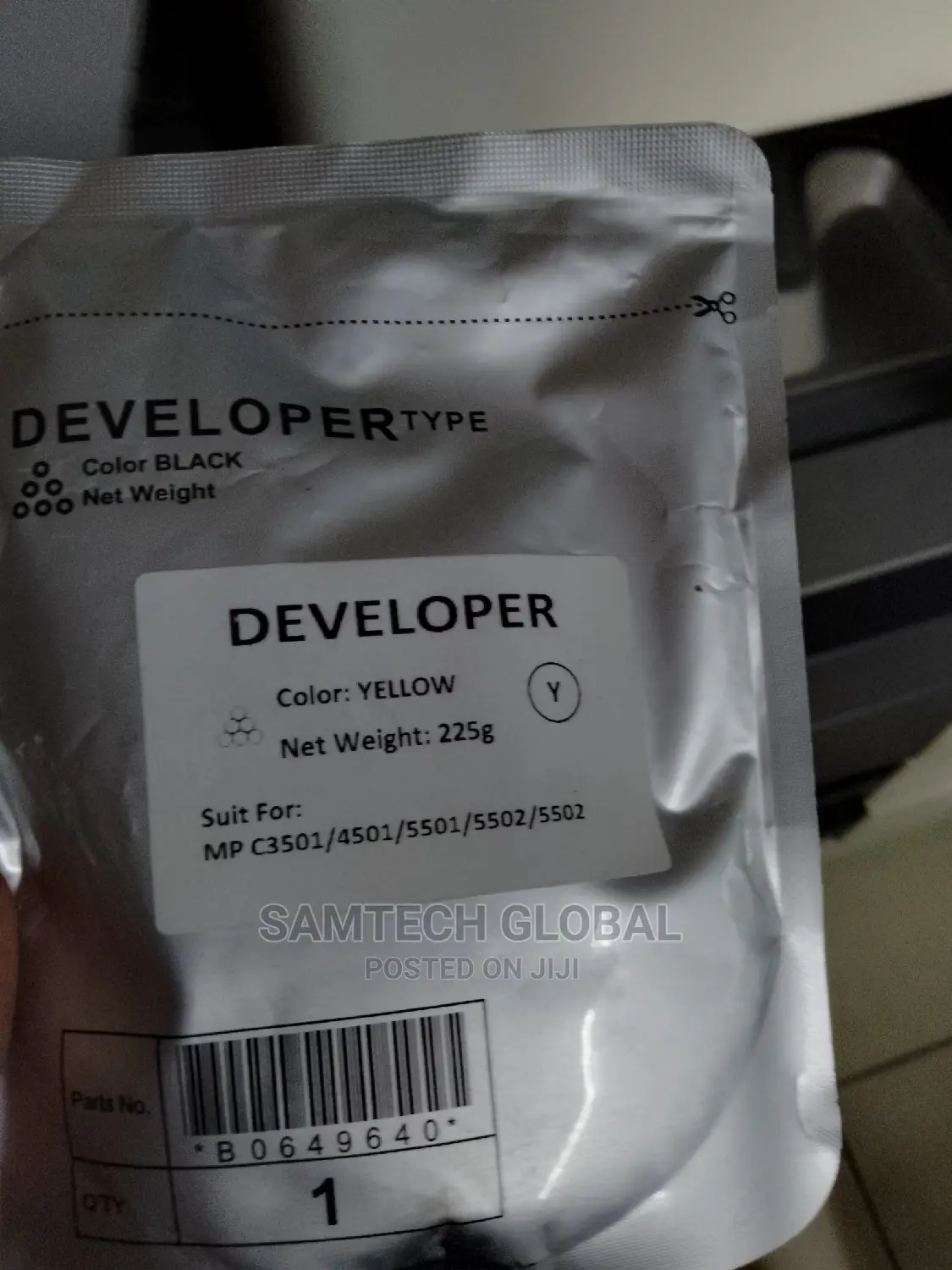 Yellow Ricoh Dev Available