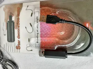 Car USB Interior Roof LED Star Light Atmosphere Starry