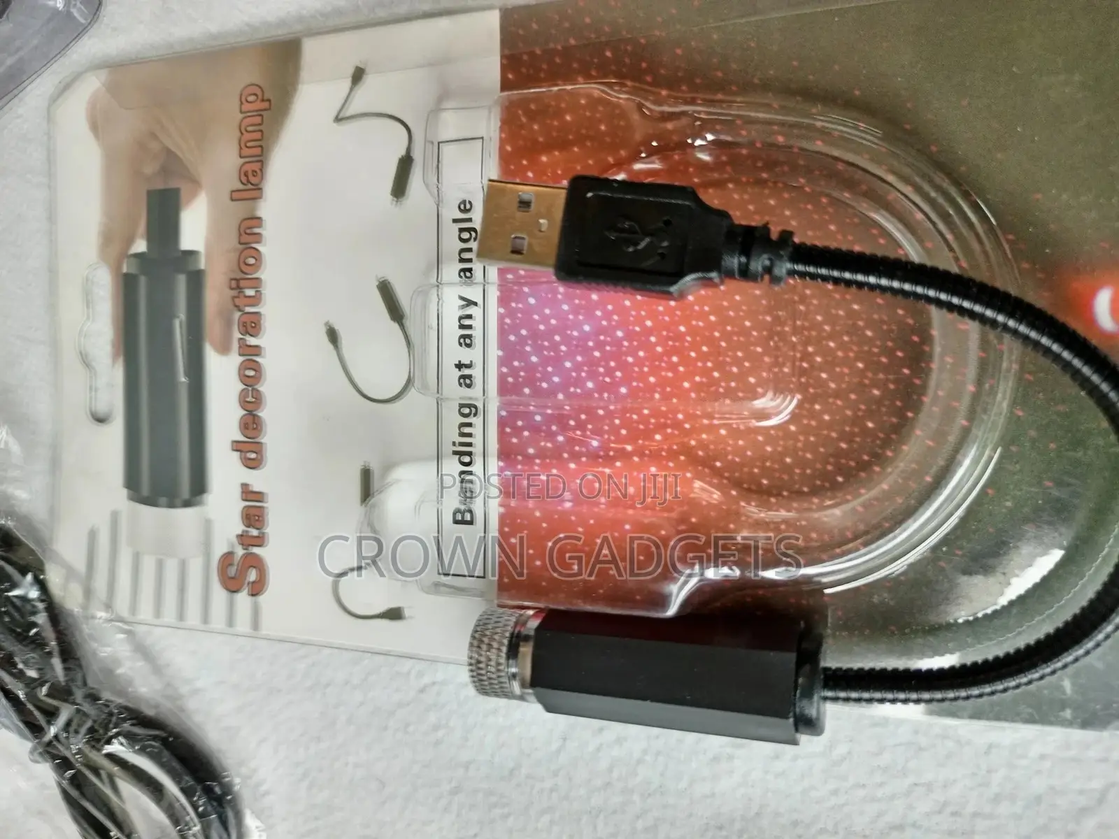 Car USB Interior Roof LED Star Light Atmosphere