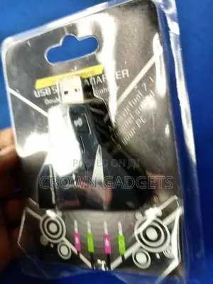 Double Sound Card 2 in 1 3D External USB