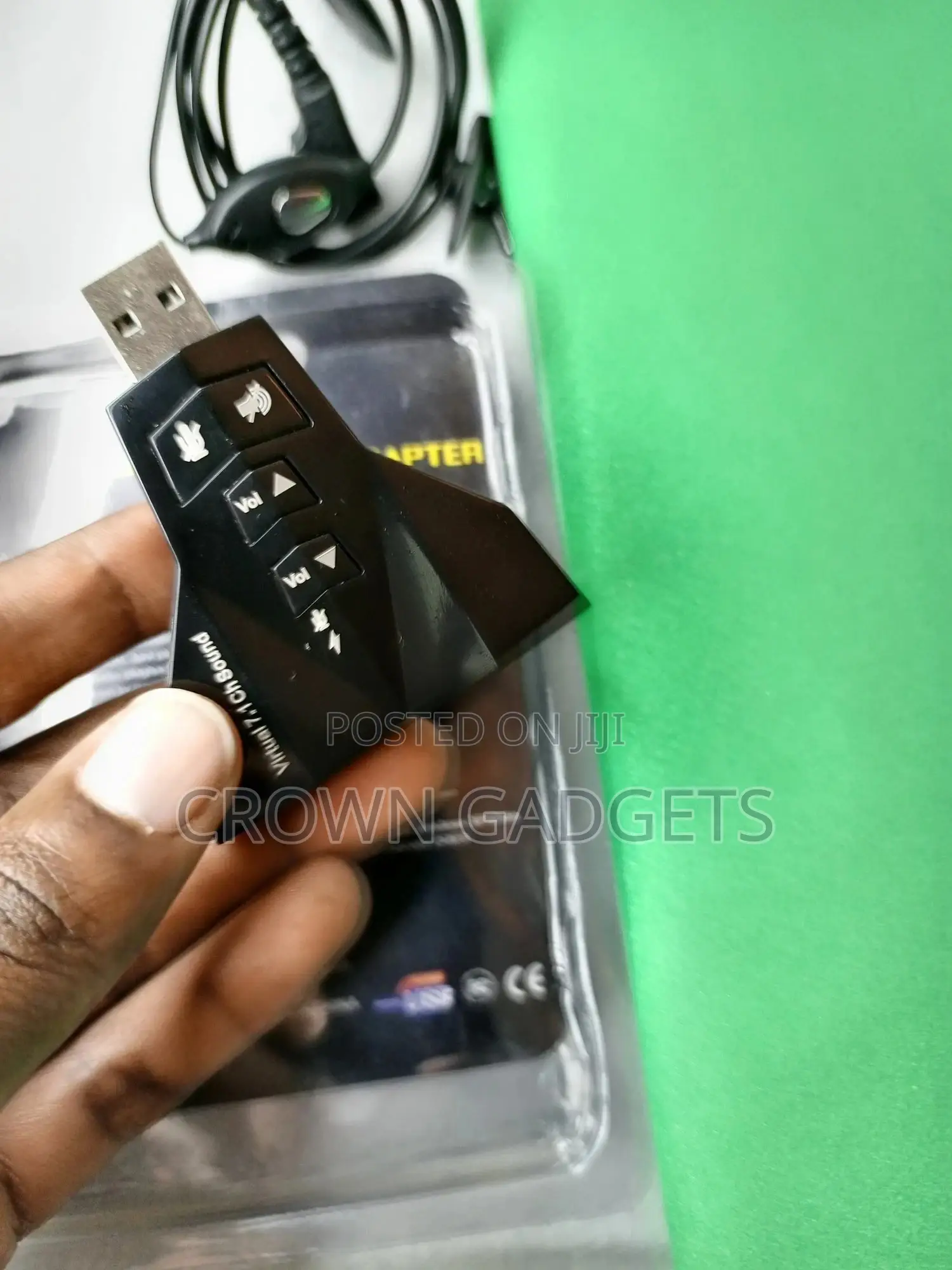 Double Sound Card 2 in 1 3D External