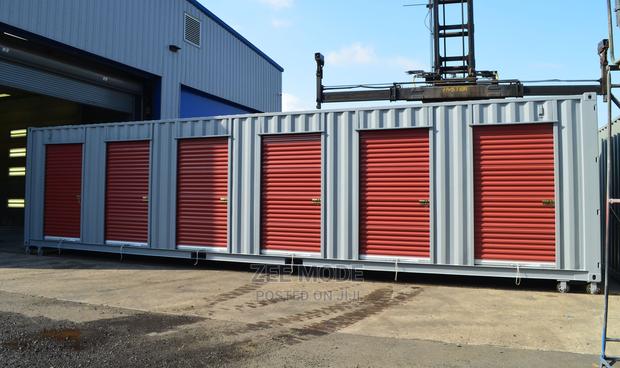 40ft Container Stalls - 6 Doors - main view