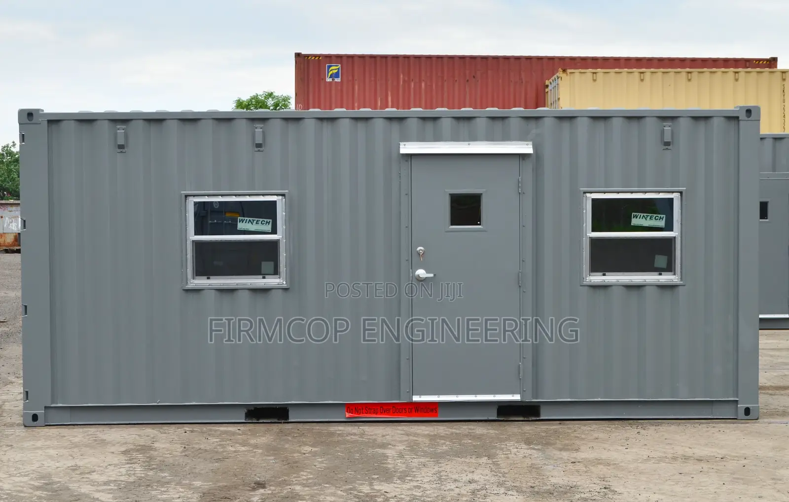 20ft Container Office - Insulated and Cladded