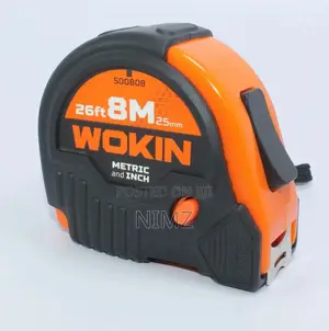 WOKIN Measuring Tape 8 Meters/26 Feet (WK500808)