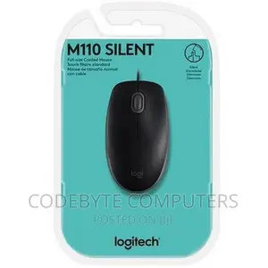 Logitech USB Silent Mouse M110 - Black