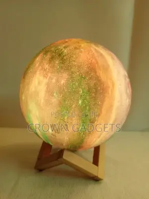 3D Printing Kids Moon Light With Stand/Remote