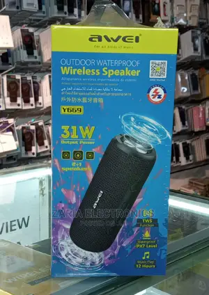 Awei Wireless Portable Bluetooth Speaker, 31watts Y669