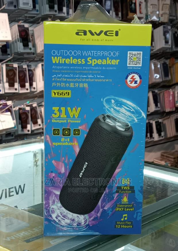 Awei Wireless Portable Bluetooth Speaker, 31watts Y669