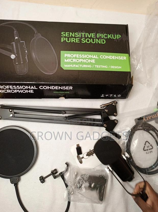 Condenser Microphone Voice Recording - main view