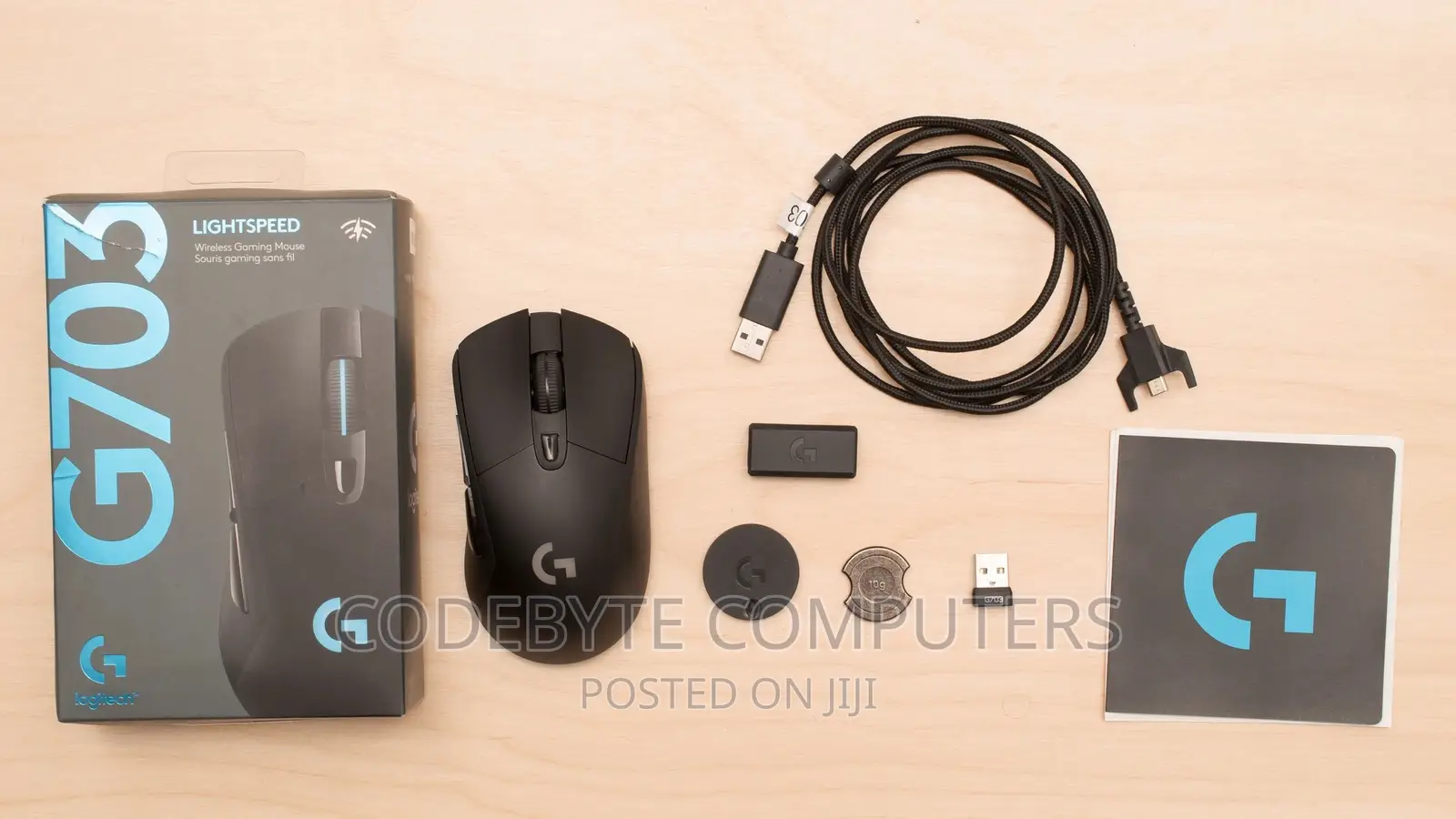 Gaming Mouse G703 Lightspeed With HERO Sensor