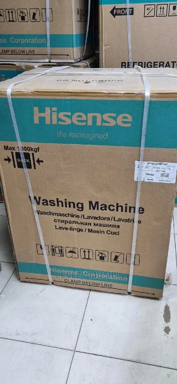 Hisense 9KG WFQP9014EVMT Front Load Washing Machine