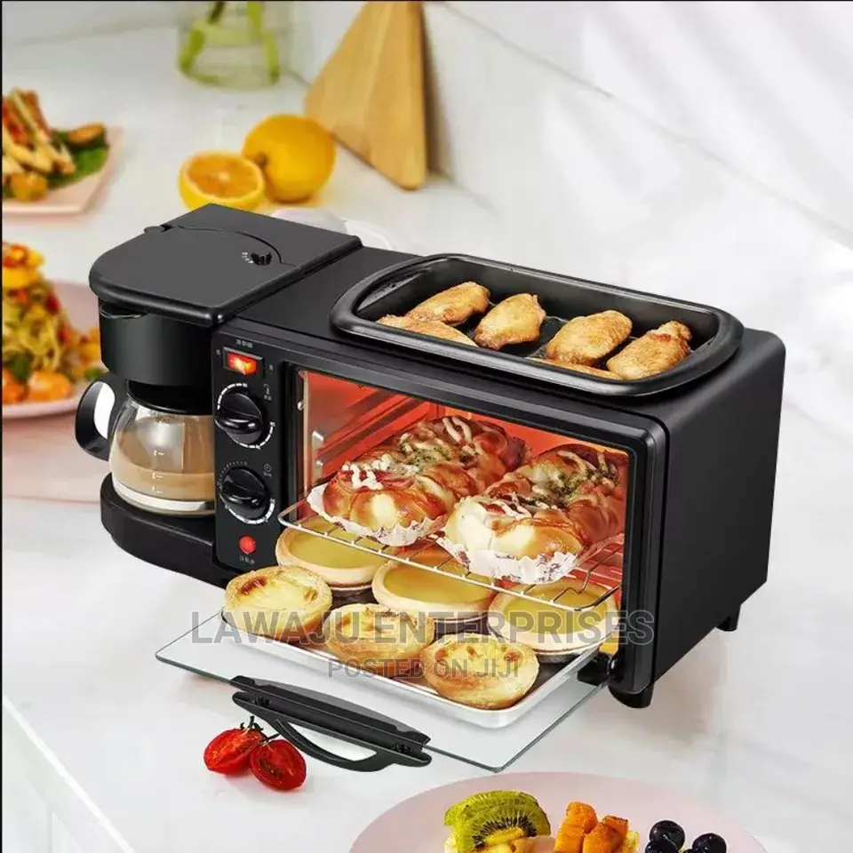 3in1 Sokany Breakfast Maker (Coffee Maker, Toaster Oven)
