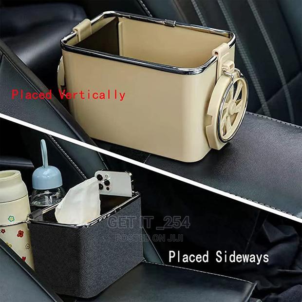 Car Arm Rest Organizer ( Box, Phone Slot, 2 Bottle Holder)