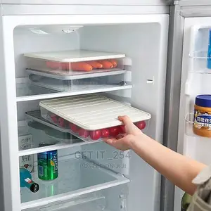 Stackable Fridge Organizer Containers