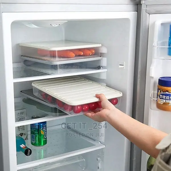 Stackable Fridge Organizer Containers