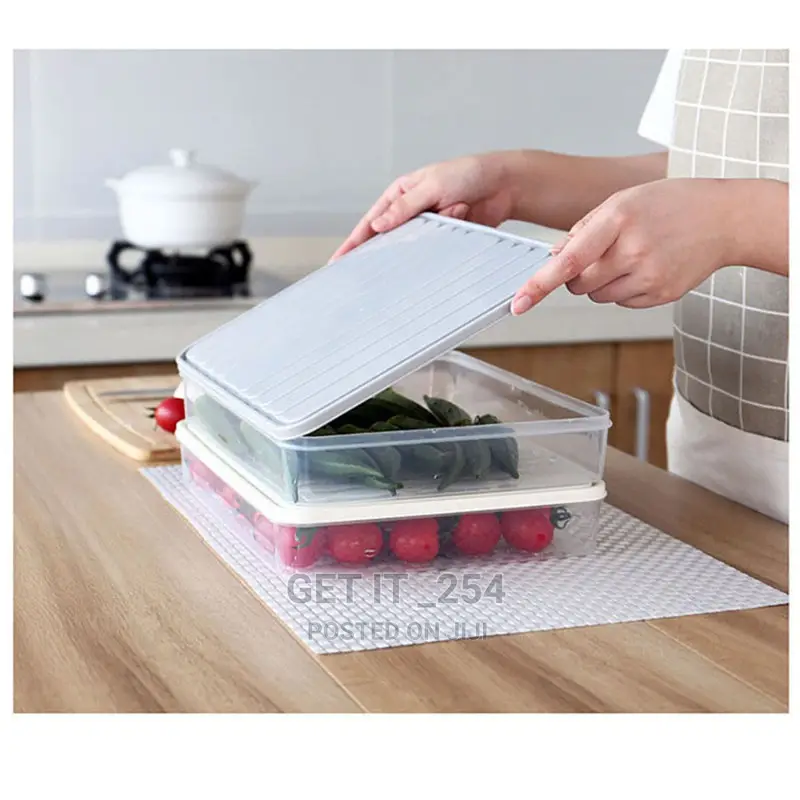 Stackable Fridge Organizer Containers