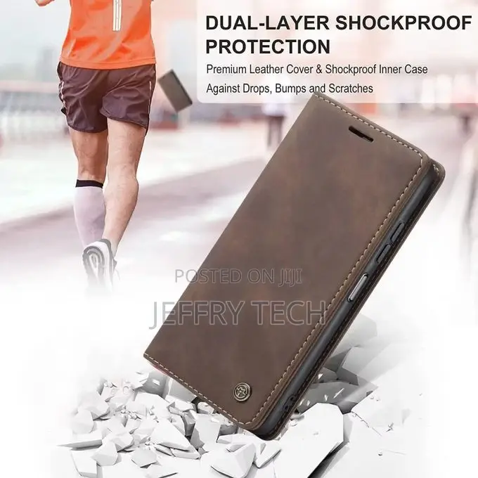 Case Collection for Oppo A57 Phone - Premium Leather Folio F