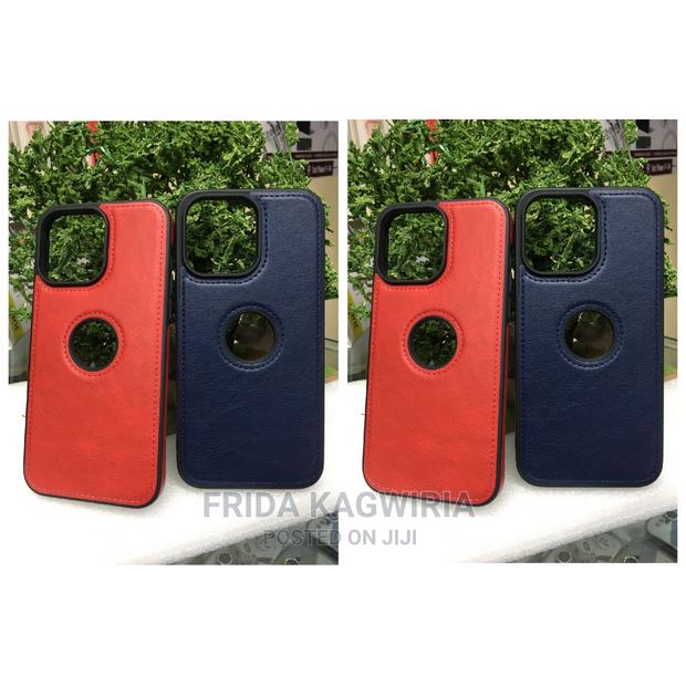 iPhone 11 Pro Max Leather Back Case - thumbnail 2