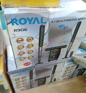 Royal R906 3.1ch Multimedia Speaker Home Threatre System✓✓
