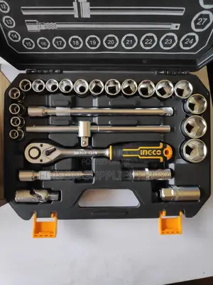 Ingco Sockets Set 25pcs 1/2 Inch Drive Ratchet Wrench