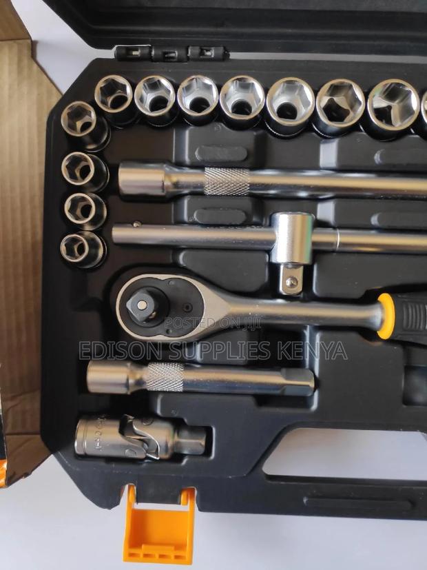 Ingco Sockets Set 25pcs 1/2 Inch Drive Ratchet Wrench - thumbnail 5