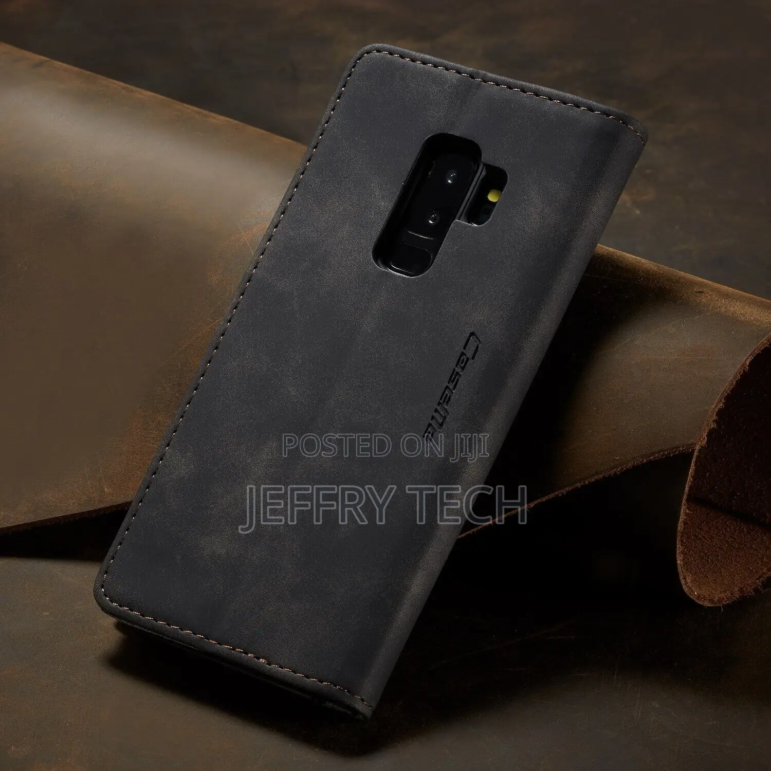 Caseme Samsung Galaxy S9 Plus Wallet Kickstand Case Blue
