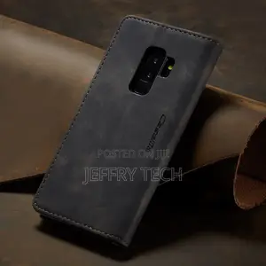 Caseme Samsung Galaxy S9 Plus Wallet Kickstand Case Blue