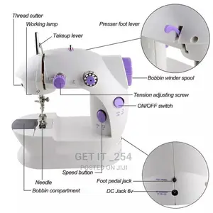 Mini Electric Sewing Machine*
Fitted With Double Thread