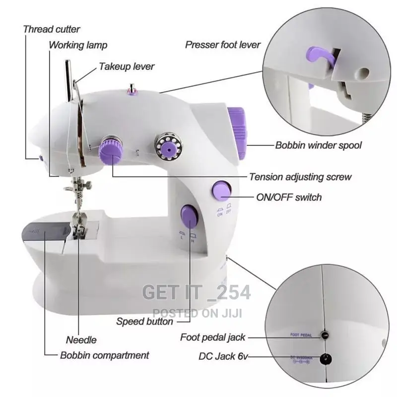 Mini Electric Sewing Machine*
Fitted With Double Thread