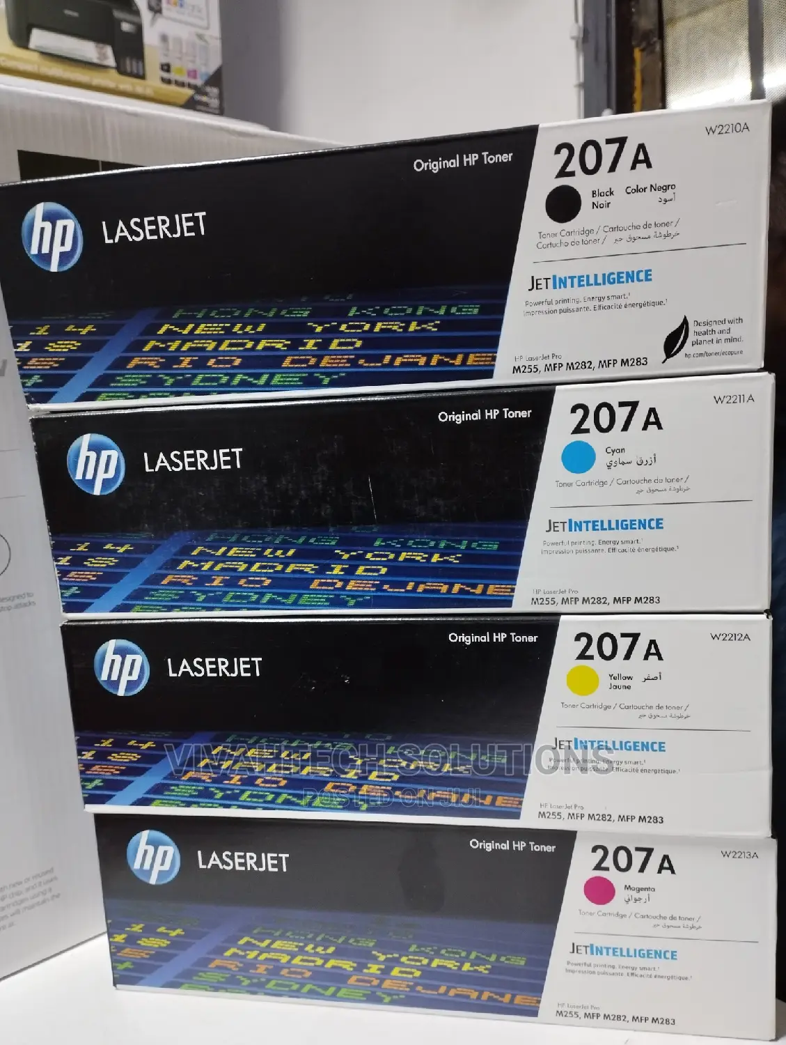 HP 207A Laserjet Toner Cartridge (W2210/1/2/3a)