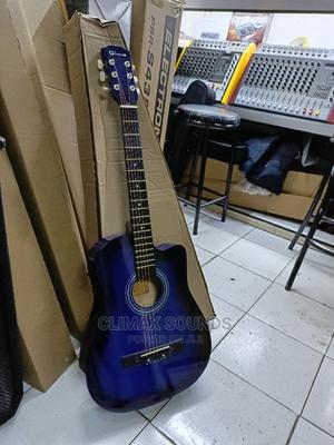 Acoustic Guitar Blue 38 Hqlty - thumbnail 2