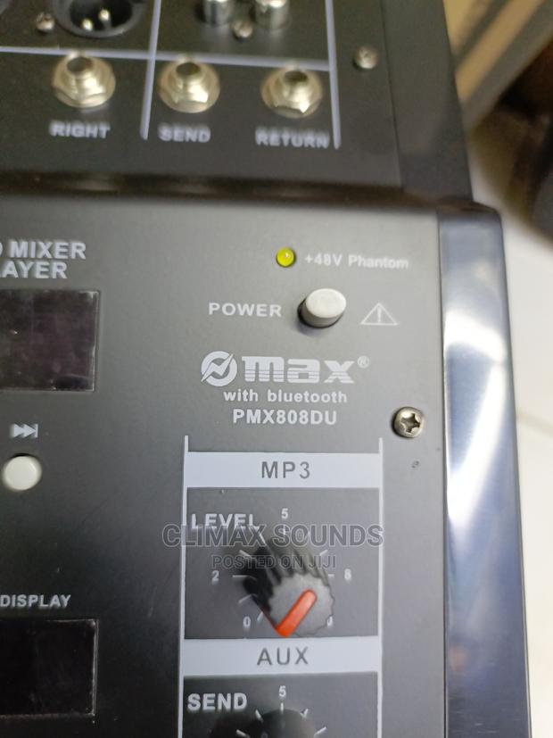 Powered Mixer 8 Channels Maxs - thumbnail 3