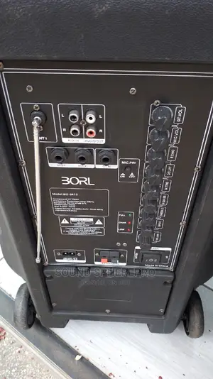 BORL BO- 0415 15 Inch Powered Speaker With Two Microphone