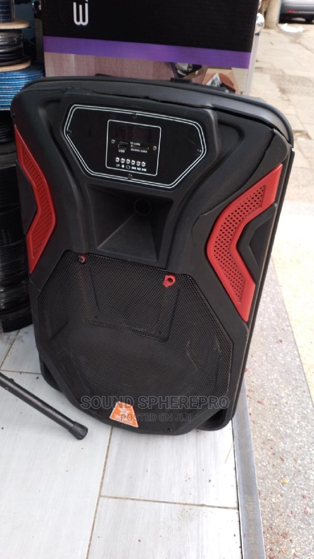 BORL BO- 0415 15 Inch Powered Speaker With Two Microphone - main view