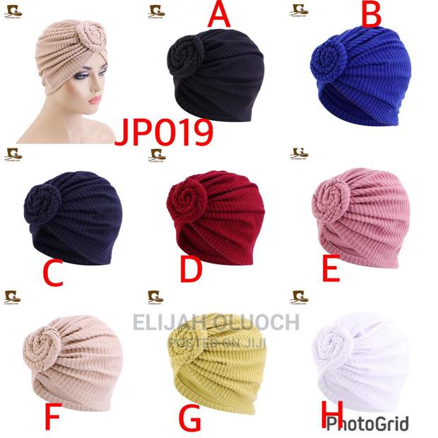 Elegant Donut Head Wrap/Turban - main view