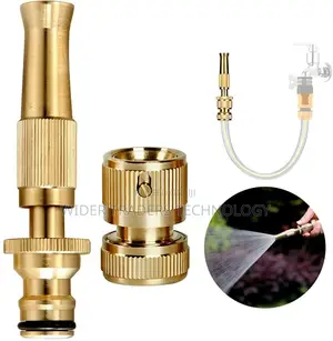 SGMSC Brass Nozzle Water Spray Gun Hose Nozzles Pipe
