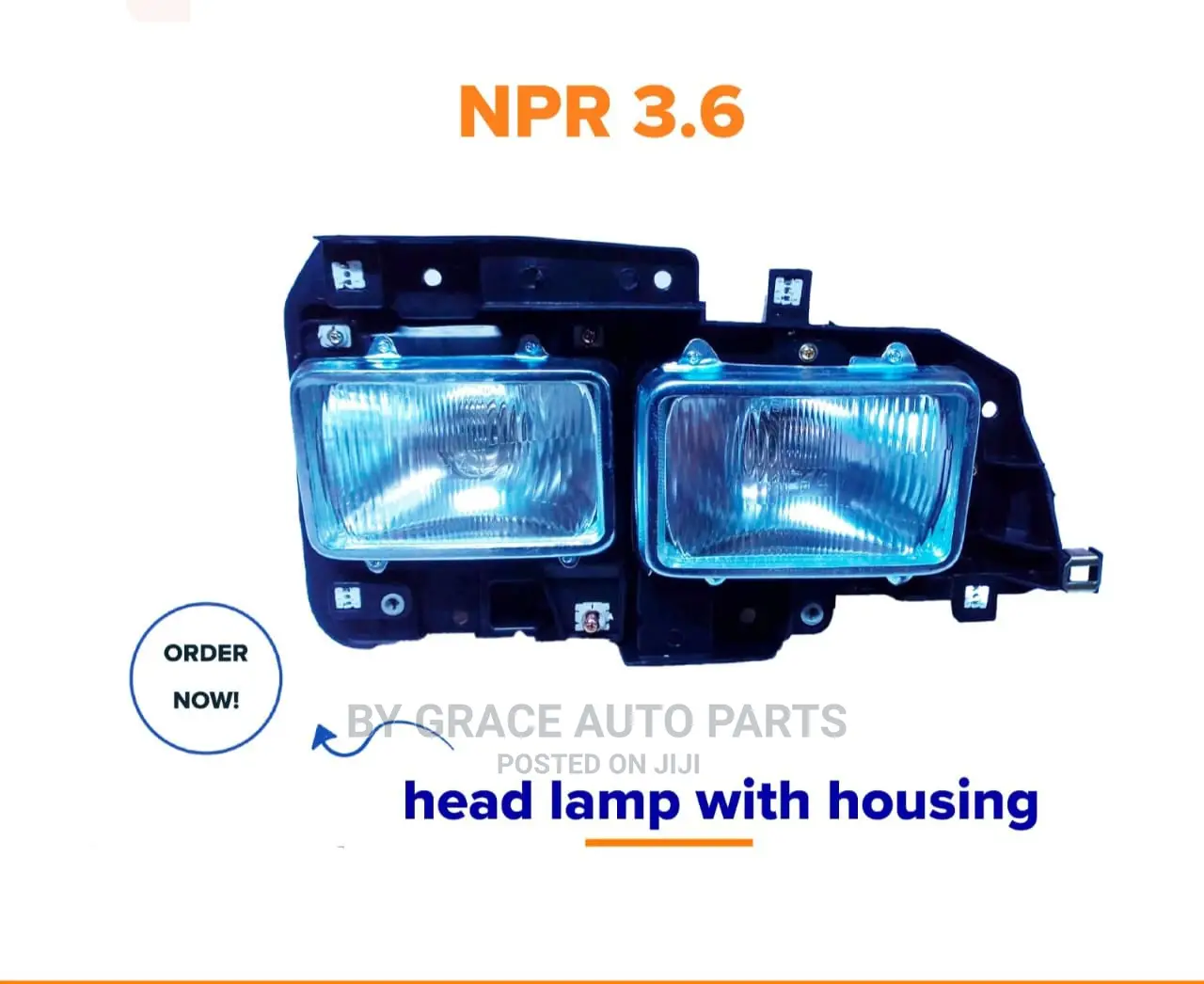 HEAD LAMP With Housing Isuzu
