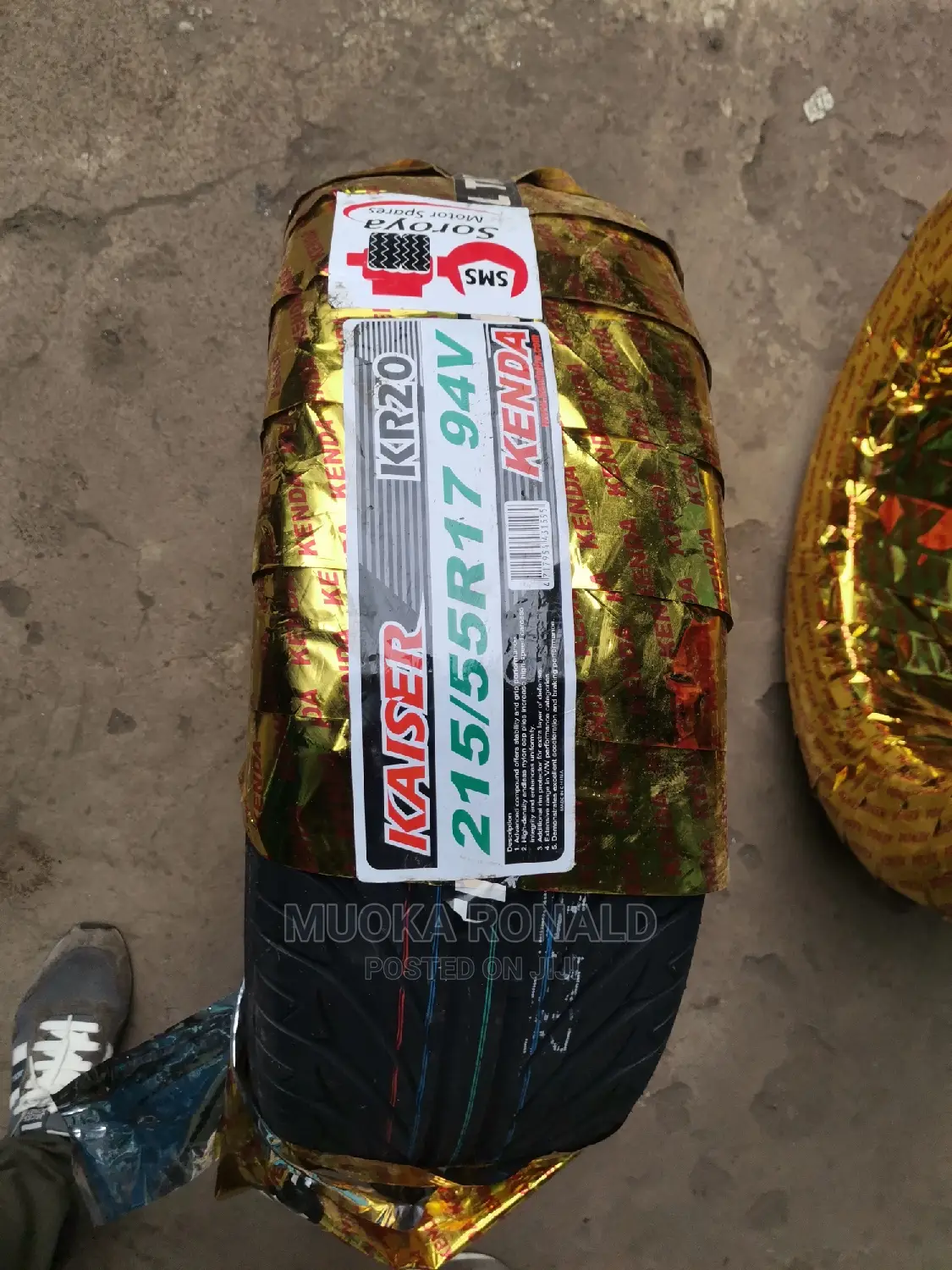 215/55r17 Kenda Tyre (Kaiser