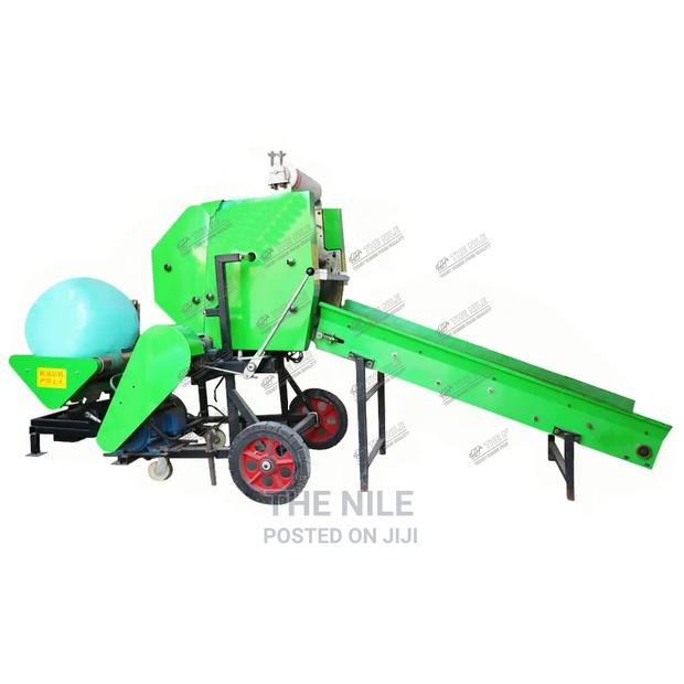 Alfalfa Hay Baler Grass Corn Stalk Packing Machine - main view