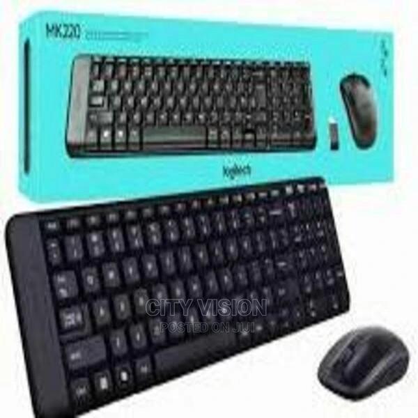 Logitech Wireless Keyboard Mouse Mk220 - main view