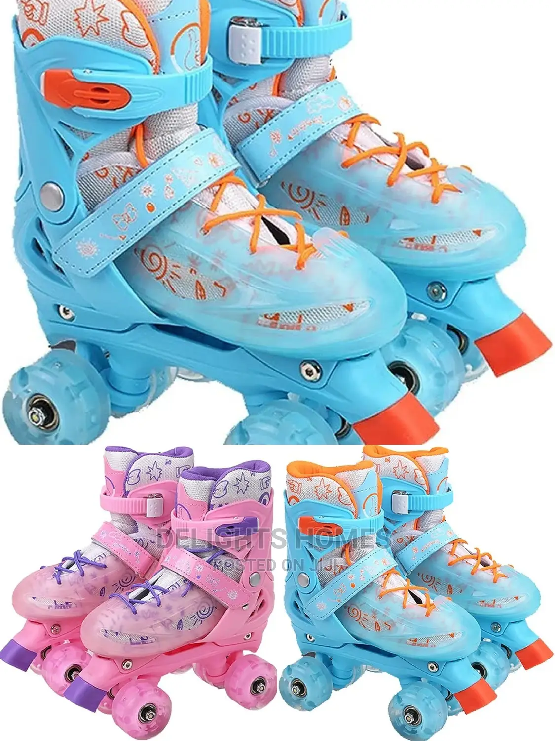 Four-Wheel Roller Skates