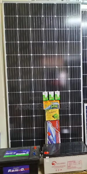 Mono 550W Solar + 1000W Inverter + 200ah Battery + 30A Cont