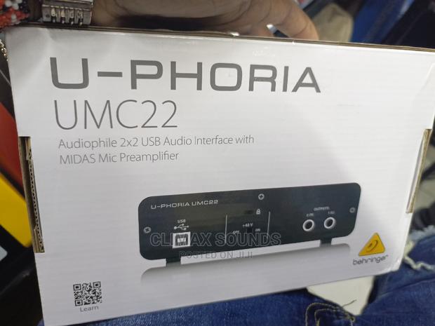 Audio Interface Uphoria 2 Chanel Umc22 - thumbnail 3